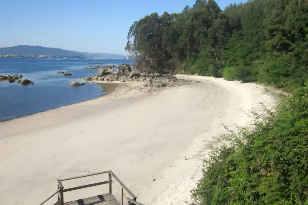 moaña playa niño do corvo