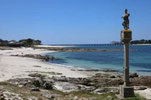 Playa de Fontaíña o La Sirenita en Vigo