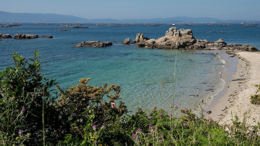Playa Castiñeira en O Grove