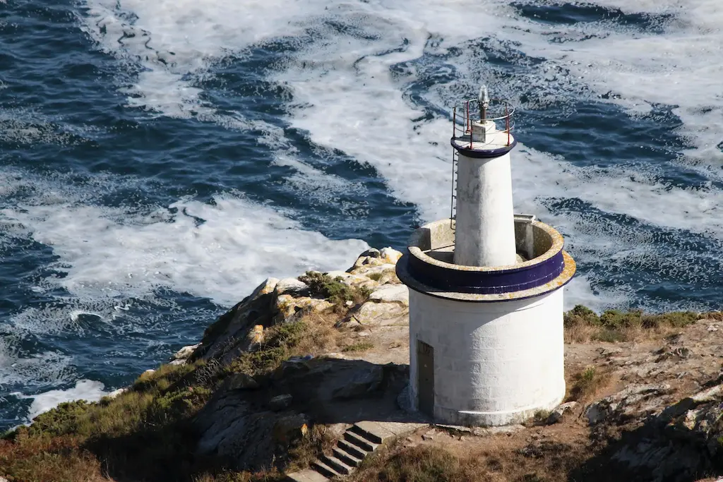 faro da porta Islas Cíes